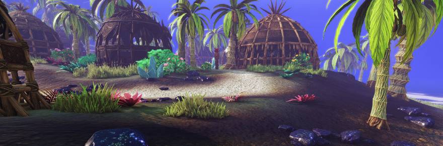 Pantheon Rise of the Fallen outlines work on items, NPCs, rocks, and trees