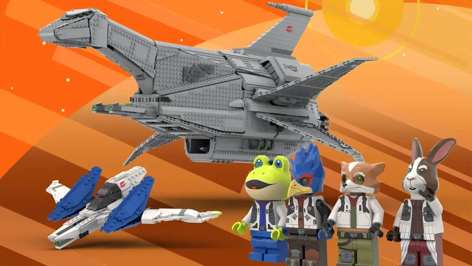 Star Fox: The Great Fox and Arwing Concept Set Brings LEGO To The Lylat System