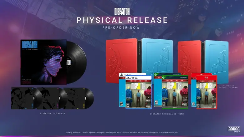 Dispatch Switch 2 physical release, vinyl albums announced