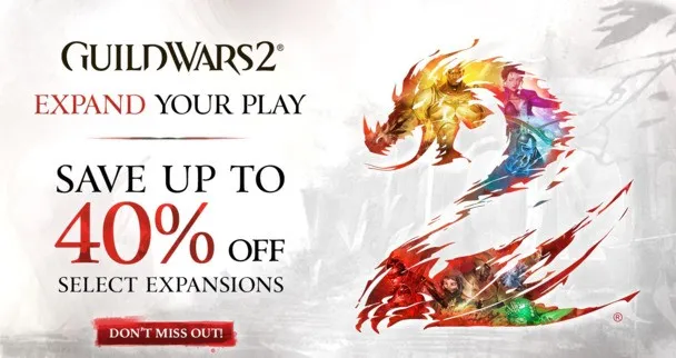 Guild Wars 2 celebrates its 14th anniversary with up to 40% off select expansions on Steam