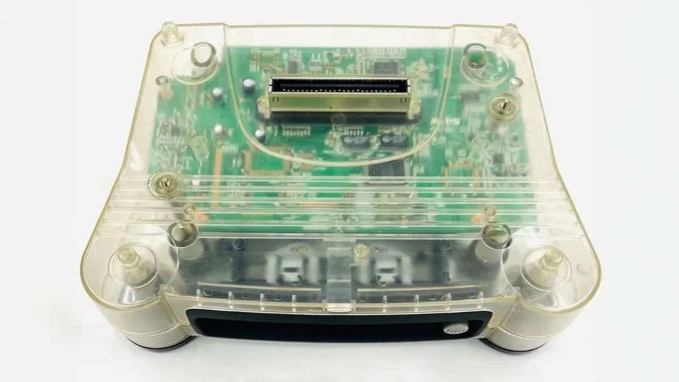 Prototype translucent 64DD sold at auction for $7k