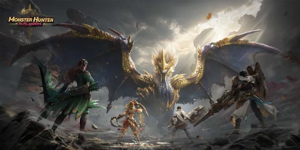 Monster Hunter Outlanders Reveals Original Elder Dragon Ruger Aidal Ahead of Third Closed Beta Update