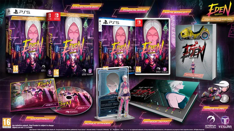 Eden Genesis now available physically for Switch