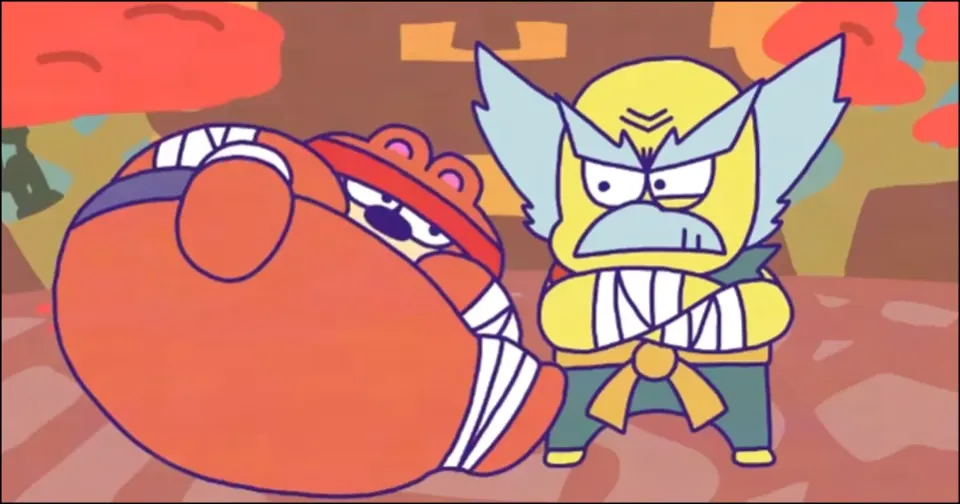 The odd Tekken Cartoon's new episode offers a unique look into Kuma's life... like trying to open a bank account
