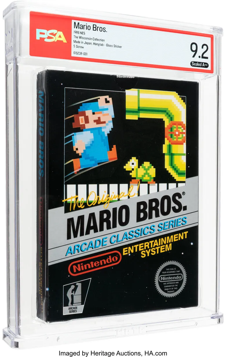 Seemingly one-of-a-kind The Original Mario Bros.: Arcade Classics Series up for auction (UPDATE)