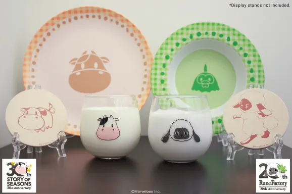Exclusive STORY OF SEASONS and Rune Factory Anniversary Merchandise Now Available