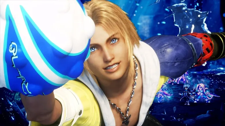 Final Fantasy Resonance "Vision – Tidus" trailer and Carbuncle gameplay video