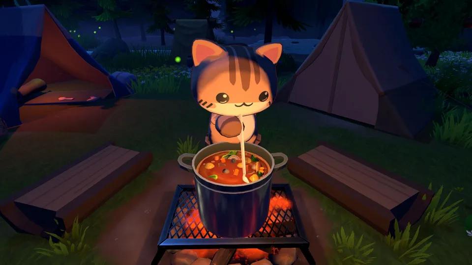 New Cozy Game on Steam is Basically an Animal Crossing Camping Game
