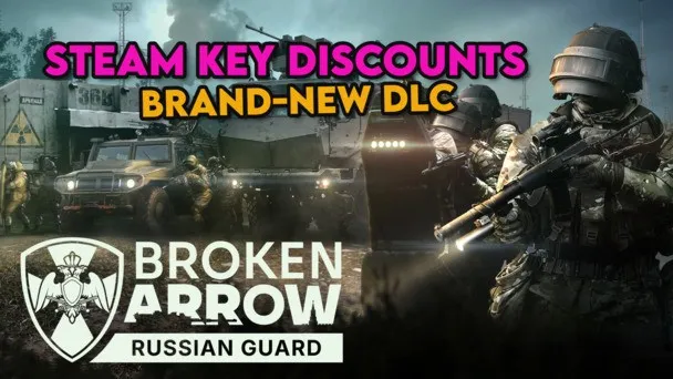 Broken Arrow's Russian Guard DLC Steam key deals add new maps, scenarios & firepower to the military RTS!