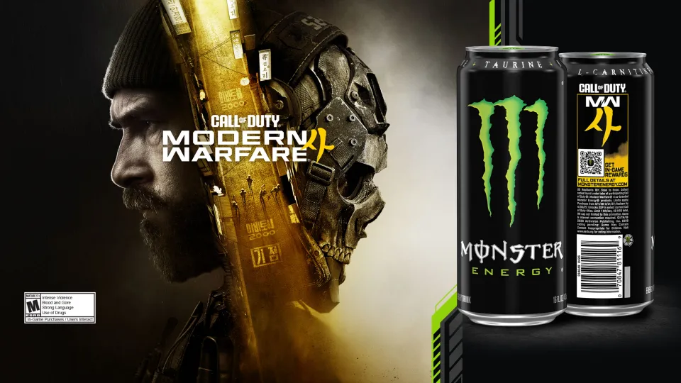 Call of Duty & Monster Energy Team Up for Modern Warfare 4