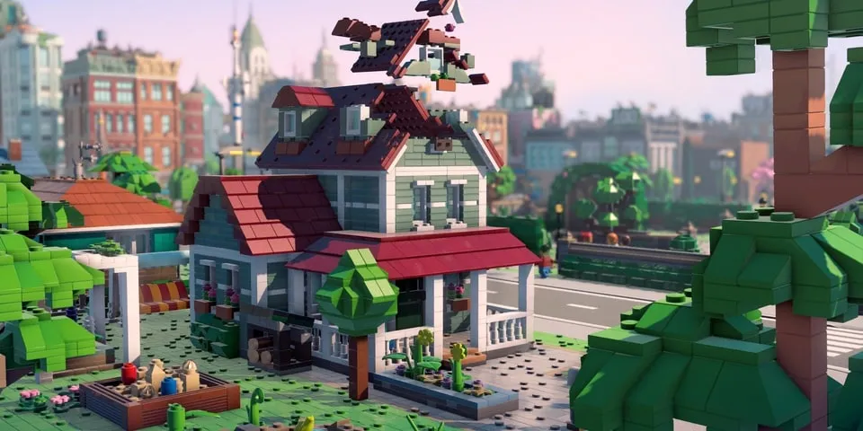 Lego Skylines' blend of city building and Lego click-clack needs to be heard to be believed
