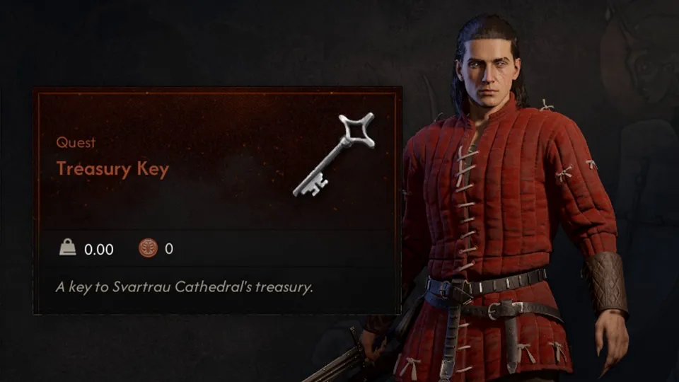 How To Get & Use Treasure Key For Svartrau Cathedral Treasury In Blood Of Dawnwalker