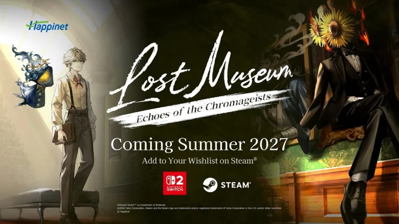 Happinet and Wit One announce adventure game Lost Museum: Echoes of the Chromageists for Switch 2, PC