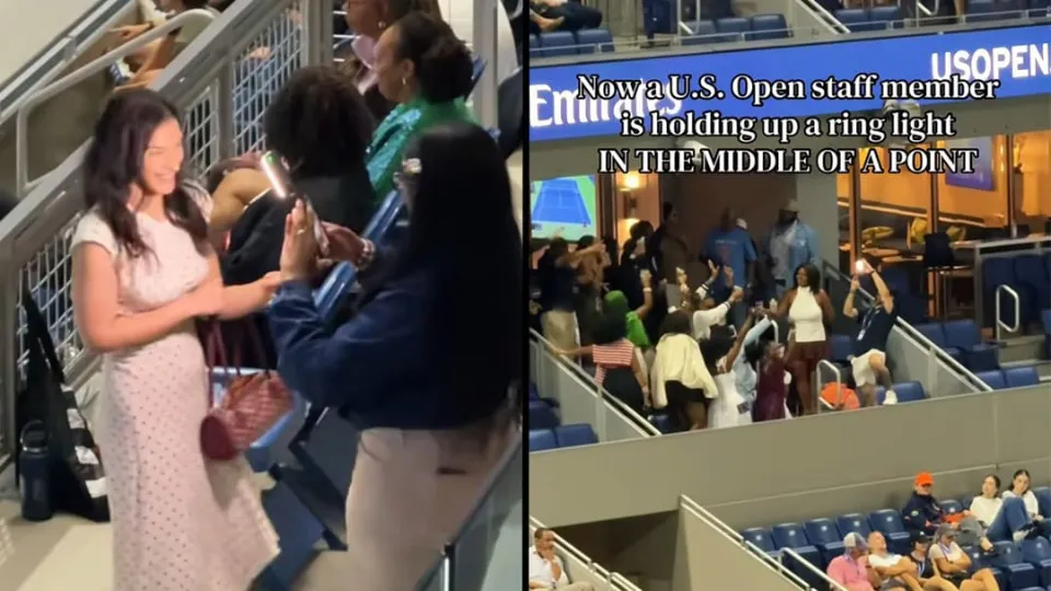 Influencers under fire after disrupting match at US Open tennis tournament