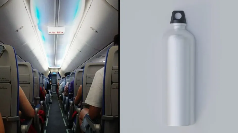 Woman sues airline as she has ‘misalinged eyes’ after being hit by metal bottle