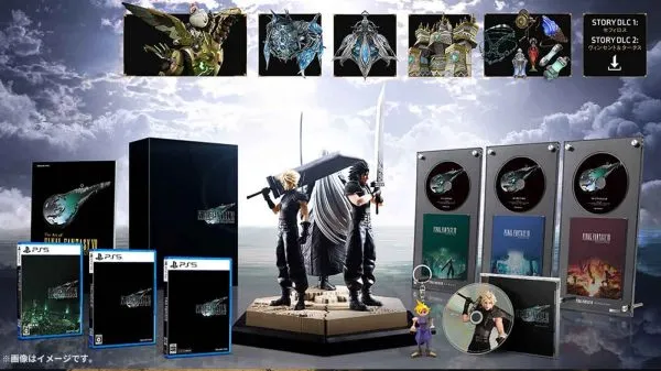 Final Fantasy VII Revelation "Deluxe" and "Collector's Edition" detailed, plus a look at Japan's "Complete Edition"