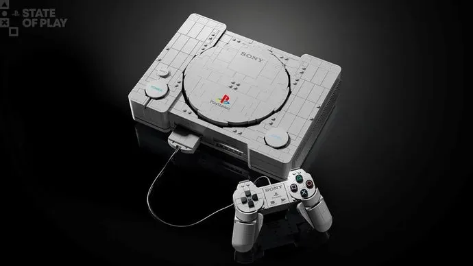 A Lego replica of the original PlayStation will be available next month
