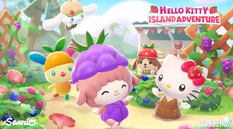 Limited-time event Jam Jamboree is back in Hello Kitty Island Adventure