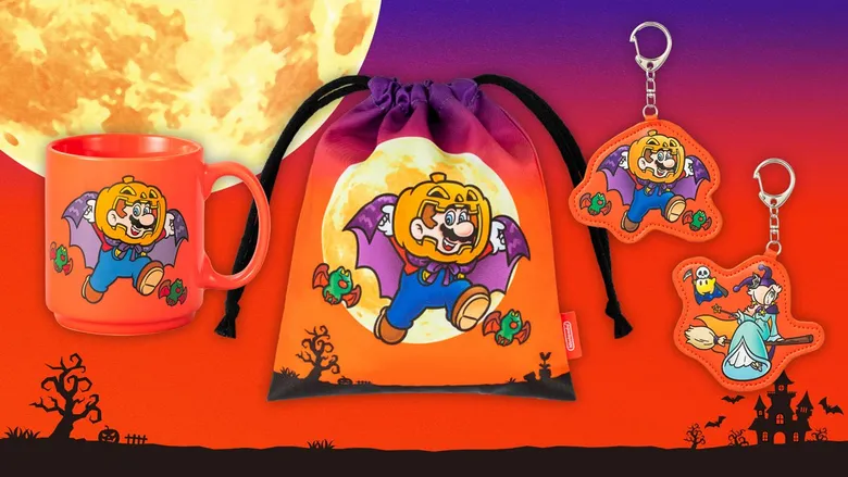 New Halloween-Themed Super Mario Merchandise now available in Japan