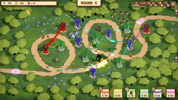 Rainbow Tower Defense Is Now on IndieDB: A New Twist on Defense Mechanics