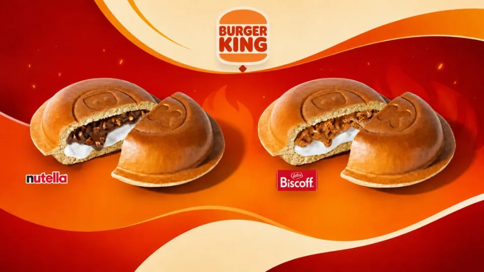 Burger King releases Nutella & Biscoff ice cream burgers and the internet is losing its mind