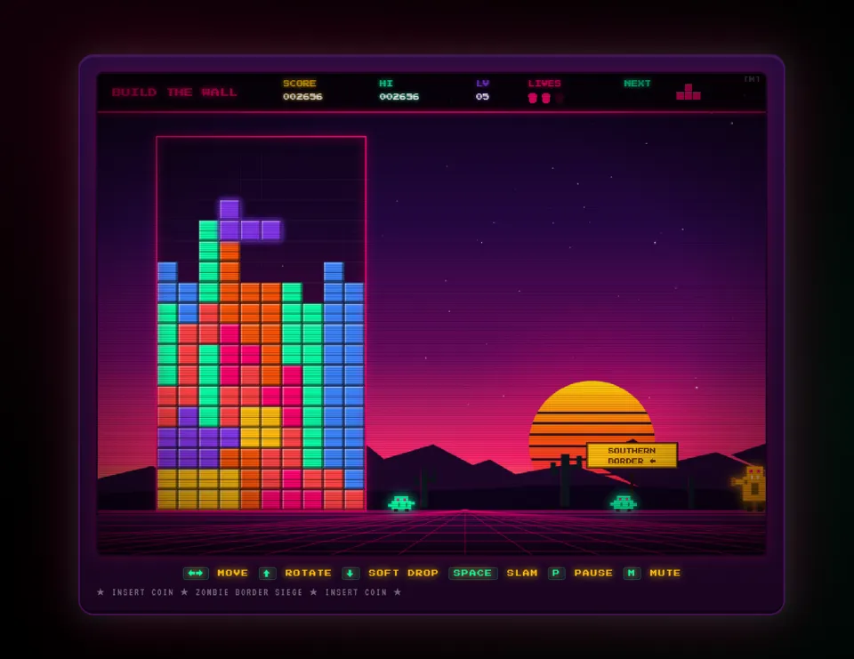 The Tetris Company confirms it had nothing to do with the White House's racist rip-off: 'we believe in the power of connection and bringing people together, not dividing them'