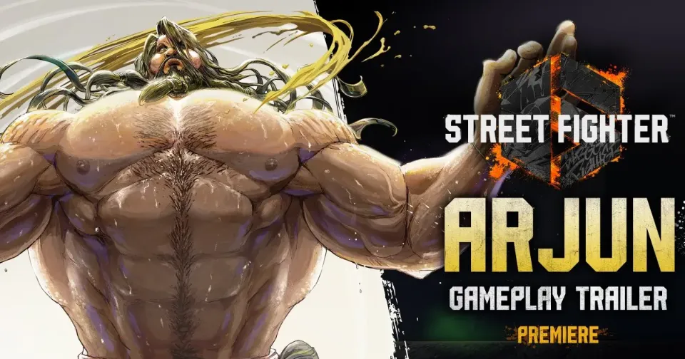 Arjun's gameplay trailer for Street Fighter 6 premieres tomorrow, server maintenance Monday