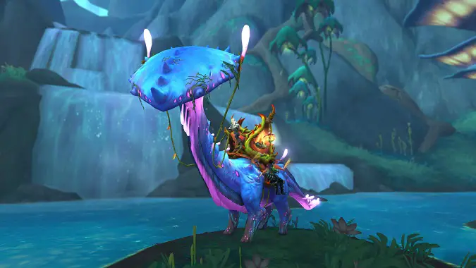 Start pinching your coppers now to save up for World of Warcraft’s newest gold sink, the Sporebearer Fungal Strider