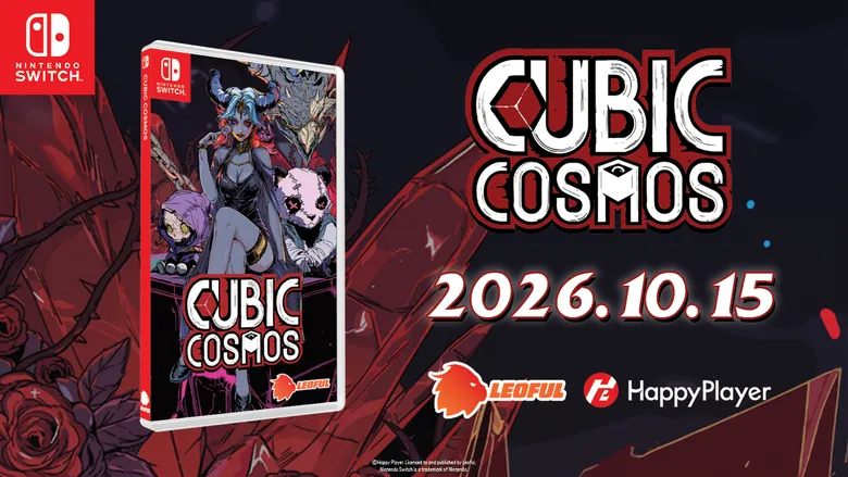 Cubic Cosmos sees physical Switch release October 15th, 2026
