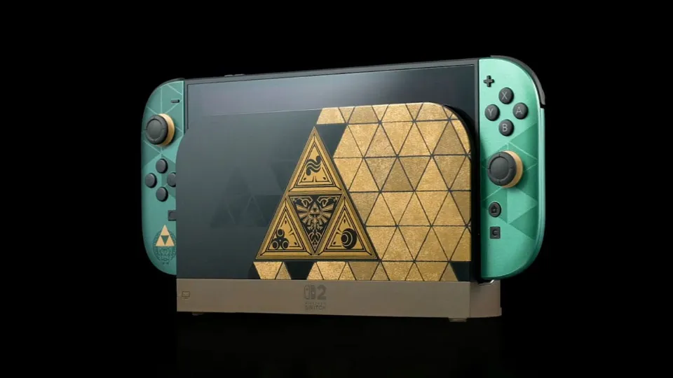 The leaked 40th Anniversary The Legend of Zelda Switch 2 console will launch at the end of October