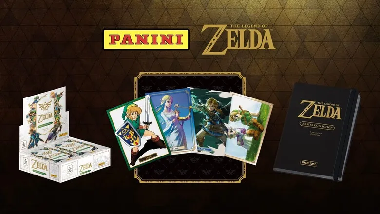 The Legend of Zelda Trading Card collection announced by Panini