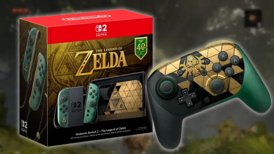 The Legend of Zelda 40th Anniversary Edition Switch 2 and Accessories Are Going Up for Preorder