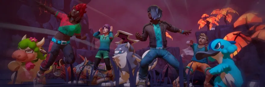 Multiplayer survivalbox Temtem Pioneers shows off house building, creatures, bosses, and pedigrees