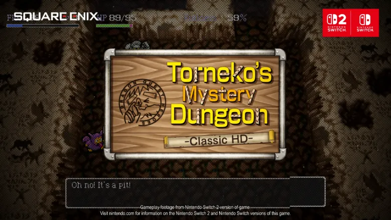 Dragon Quest Heroes: Torneko's Mystery Dungeon -Classic HD- available today on Switch and Switch 2
