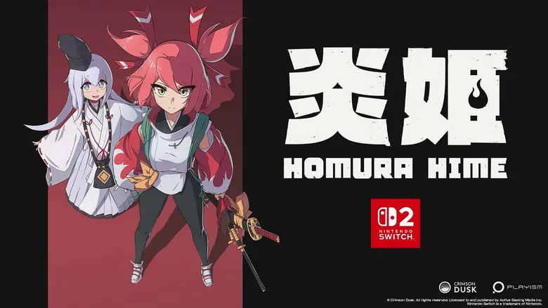 Action Game ‘Homura Hime’ Launches for Switch 2 in 2027