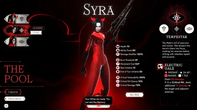 Stylised XCOM-like tactics game Ex Sanguis straps Othercide's obsession with timelines to a leaner roguelike campaign