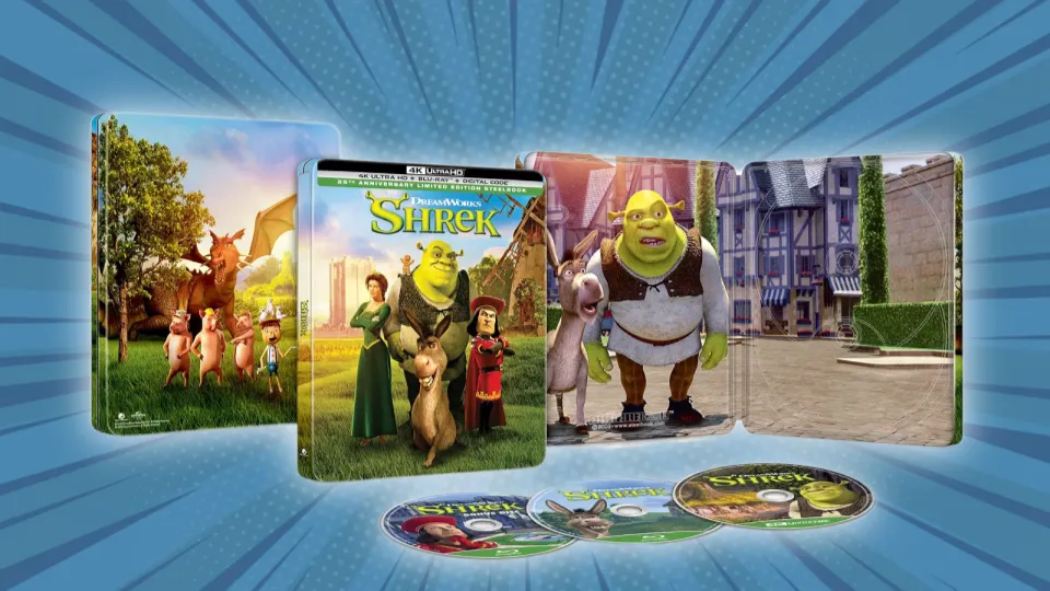 The Original Shrek Movie Is Getting a 4K Steelbook for Its 25th Anniversary