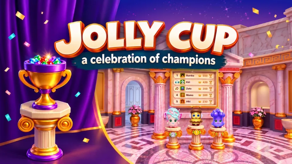 Jolly Match 3 Gets Competitive With New Jolly Cup Event
