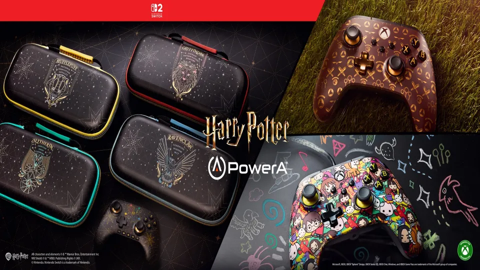 PowerA Partners With Warner Bros. To Bring Harry Potter-Inspired Gaming Merch