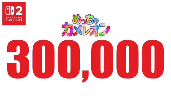 Meccha Chameleon sells 300k on Switch 2 (UPDATE)
