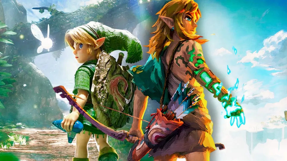 Zelda Ocarina of Time Remake Obviously Copies Tears of the Kingdom