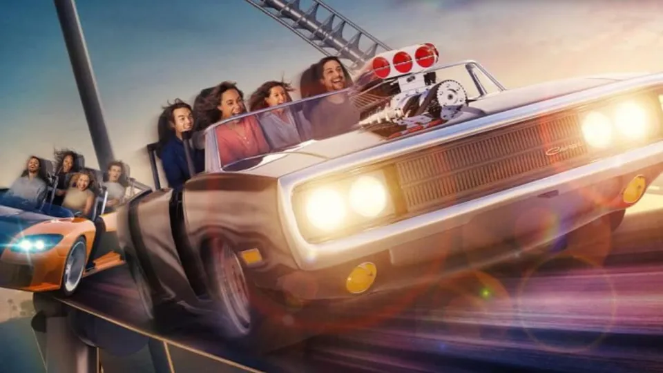 Fast & Furious roller coaster is Universal’s fastest-ever and lets you drift like the movies