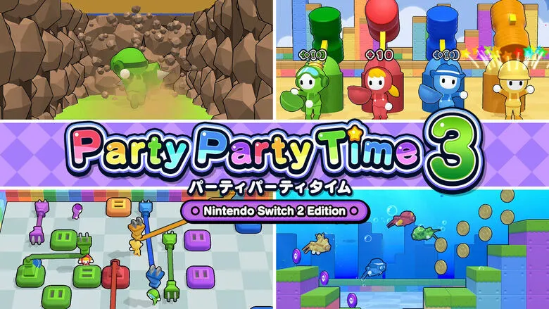 Party Party Time 3: Nintendo Switch 2 Edition announced