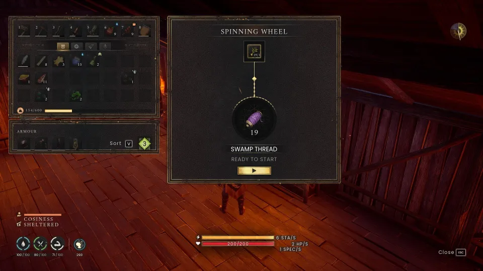 How to Craft Swamp Thread in Runescape: Dragonwilds (Swamp Weed Location)