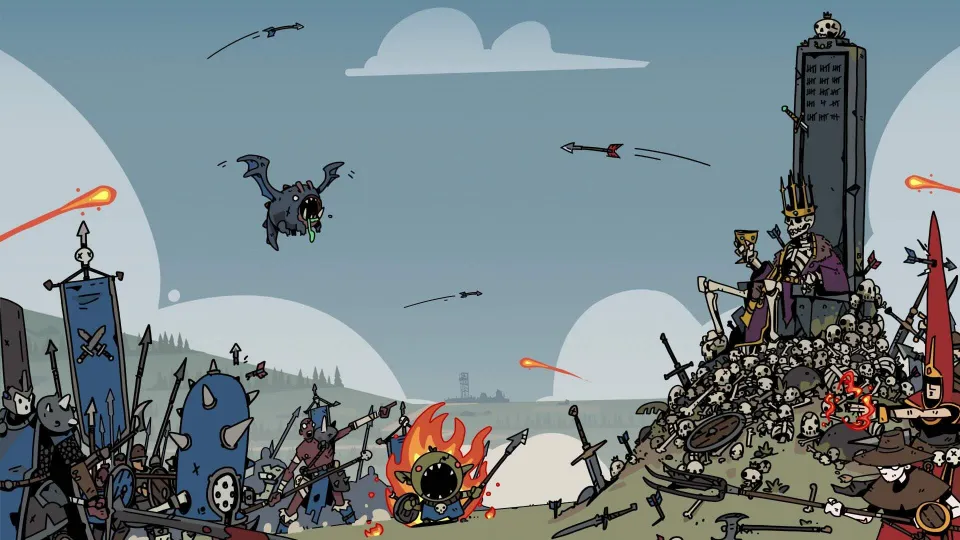 Lead your legions to glory in asynchronous autobattler Fool King, launching later this year