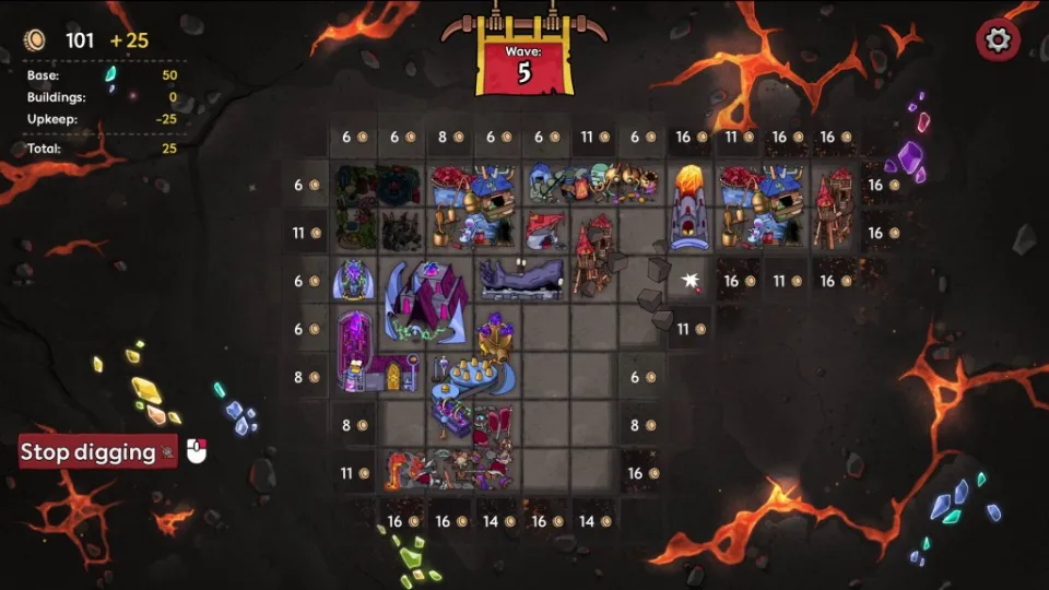 Packed Lair is a Tetris-esque autobattler about squeezing maximum pain from a tiny dungeon