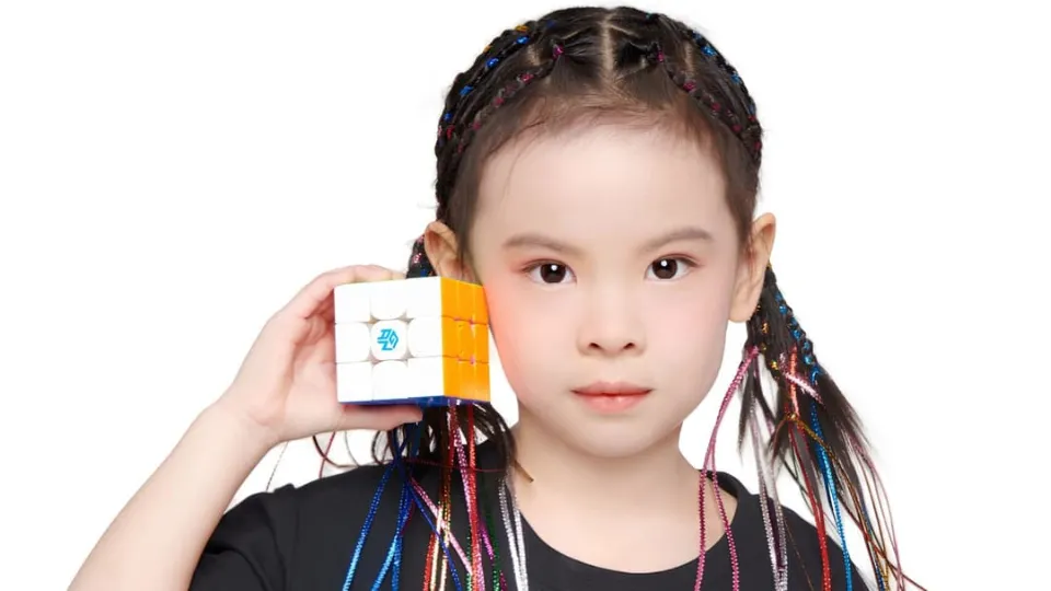 Six-year-old girl breaks Rubik’s Cube world record twice in three days