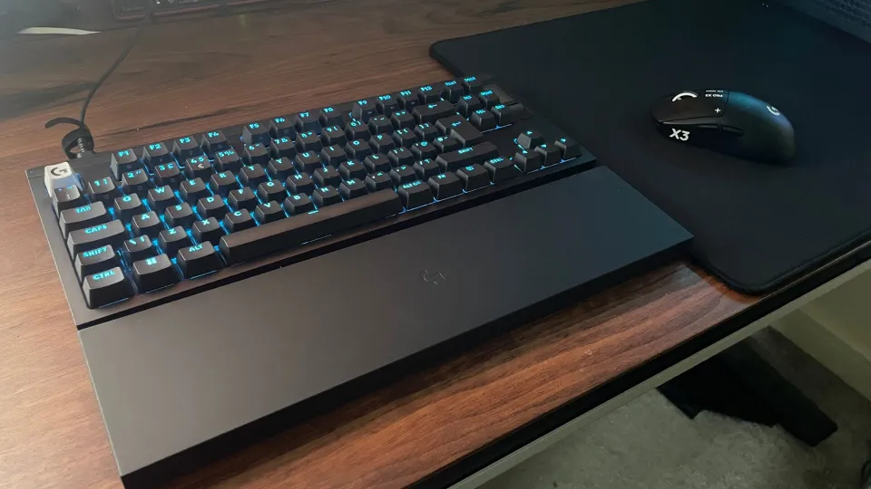 I thought from Logitech's new Pro products I'd be most excited about the Superstrike, but after using them it's actually the keyboard and mouse pad that have me grinning