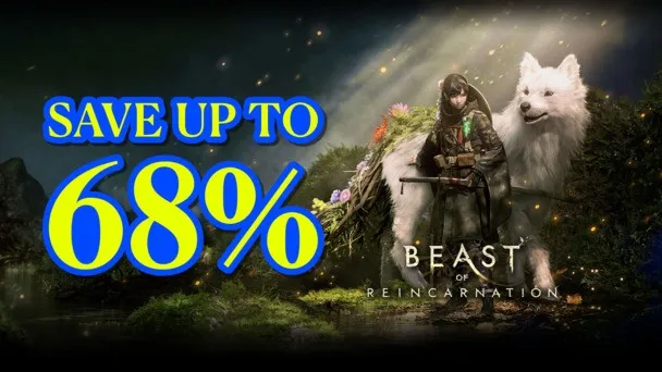 Beast of Reincarnation Steam keys are deeply discounted for a limited time!