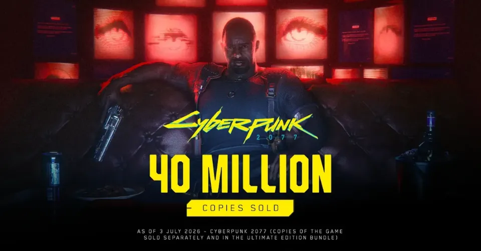 Cyberpunk 2077 has sold 40 million copies worldwide